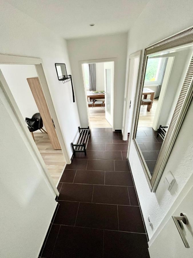 NEU: Queen-Size Bett im Zentrum: Gemütlich&hell Chemnitz Exterior foto